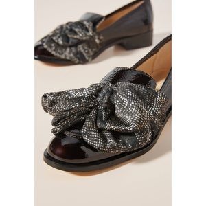 NWOT Botkier Anthropologie Bow Corinne Loafers